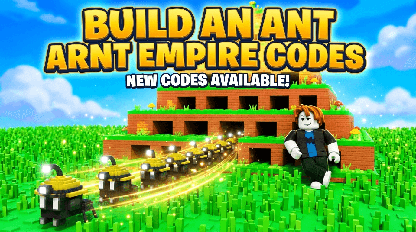 Build An Ant Empire Codes October 2026 - RoCodes