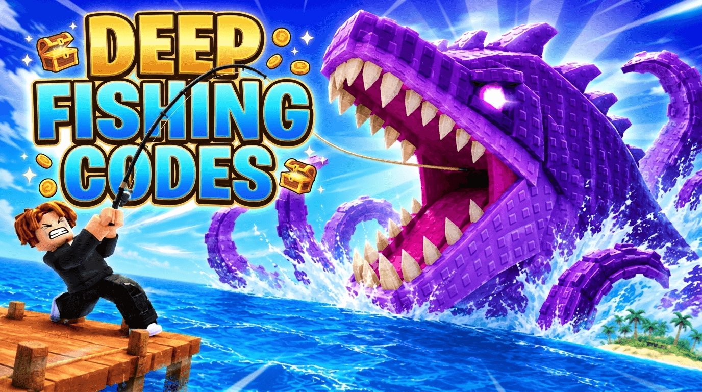 Deep Fishing Codes October 2026 - RoCodes