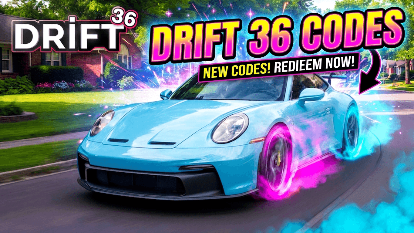 Drift 36 Codes | 3 Active Codes for August 2026 - RoCodes