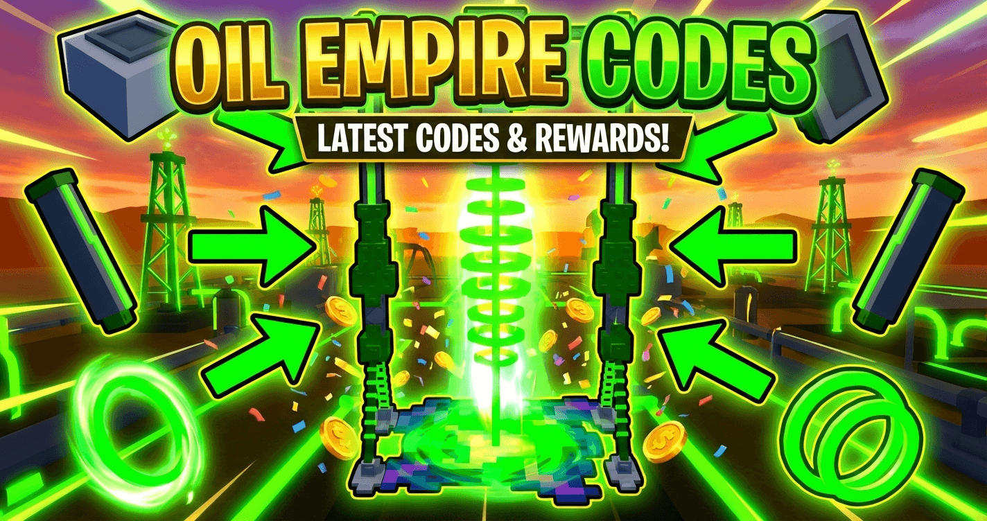 Oil Empire Codes | 31 Active Codes for June 2026 - RoCodes