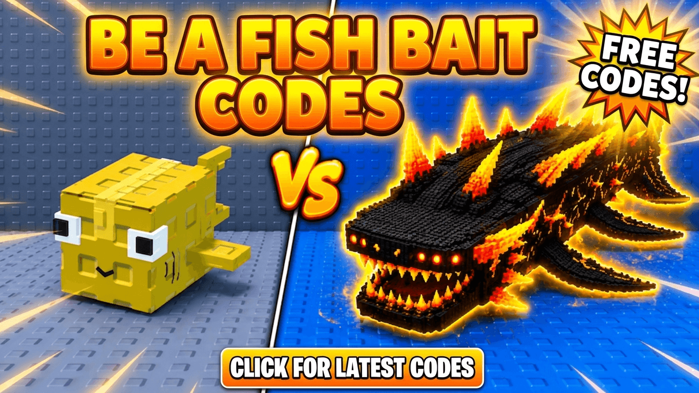 Be a Fish Bait Codes (August 2026) - RoCodes