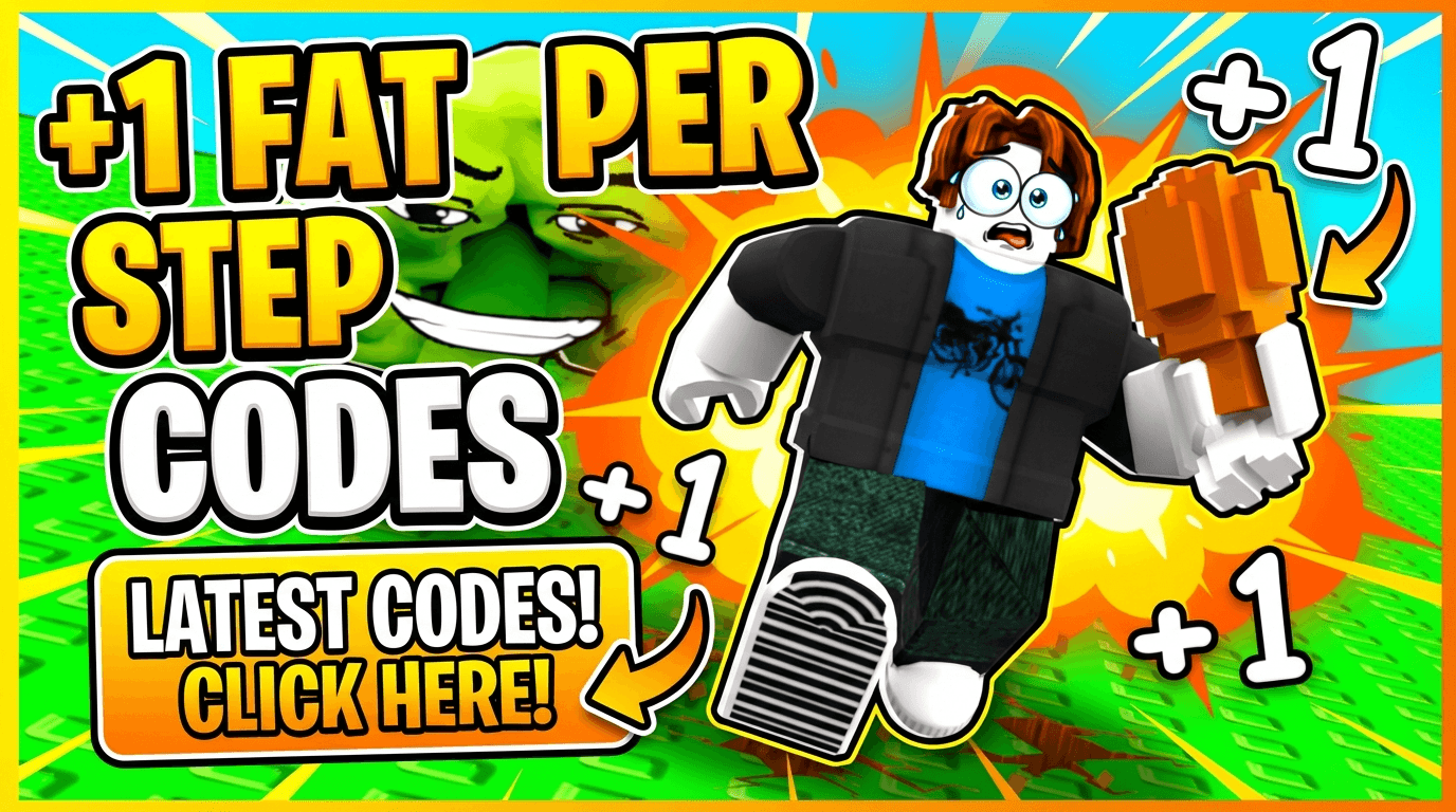 +1 Fat Per Step Codes (May 2026) - RoCodes