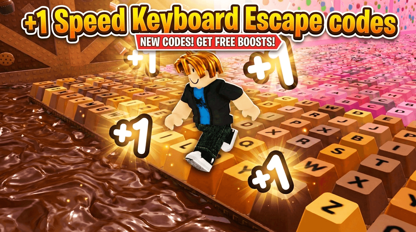 +1 Speed Keyboard Escape Codes (August 2026) - RoCodes