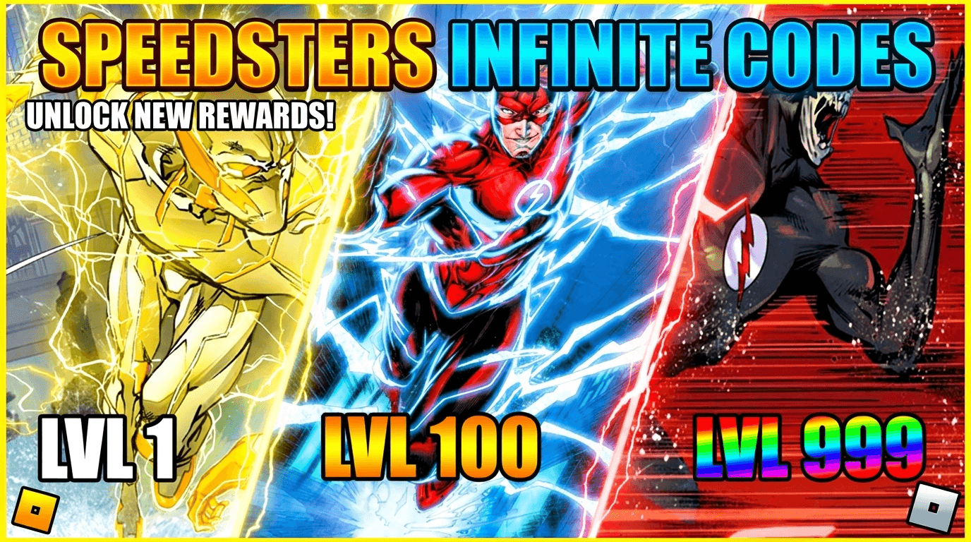 Speedsters Infinite Codes (August 2026) - RoCodes