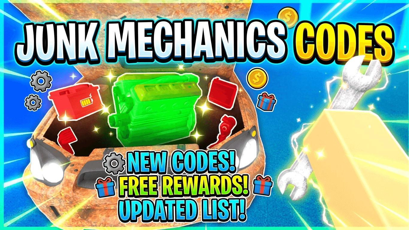 Junk Mechanics Codes October 2026 - RoCodes